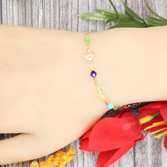"Trendy Handmade Bracelet – A Stylish Gift for Women & Girls, MAR091605 - Picture 5 of 10